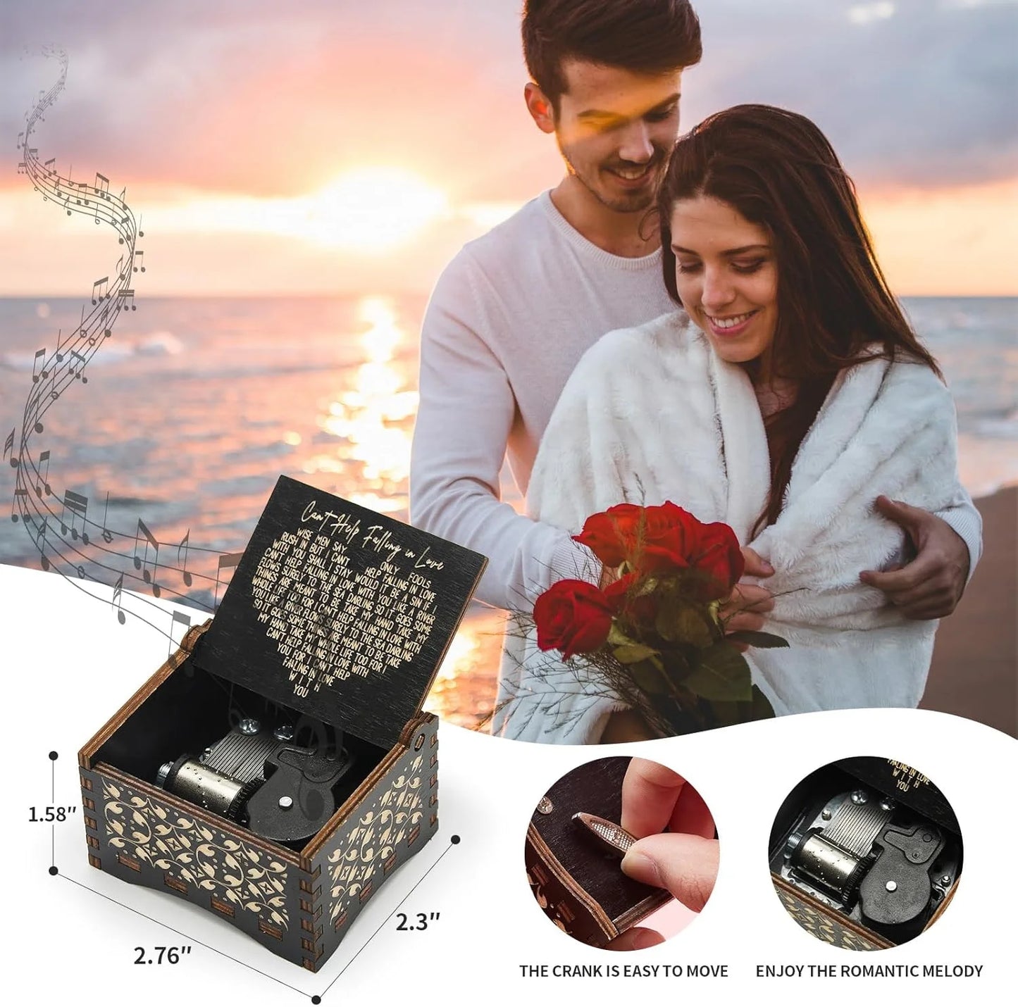 Gifts for Her, Romantic Gifts for Girlfriend, Wife, Valentine'S Gift Bulk for Her, Valentine Gift Baskets for Women, Unique Present for Wedding Engagement Anniversary Bulk Set