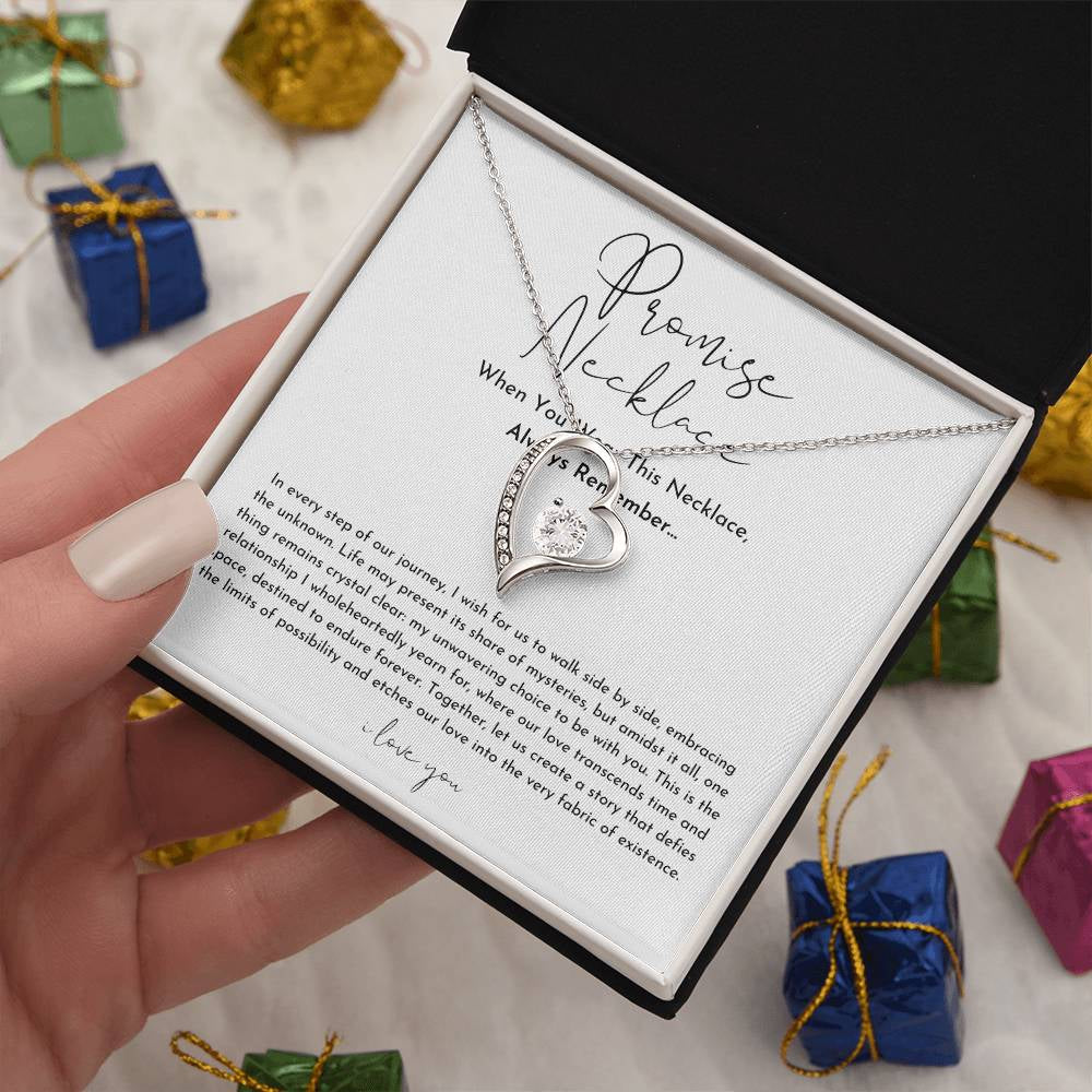 Promise Necklace for Her (Forever Love Heart Necklace)